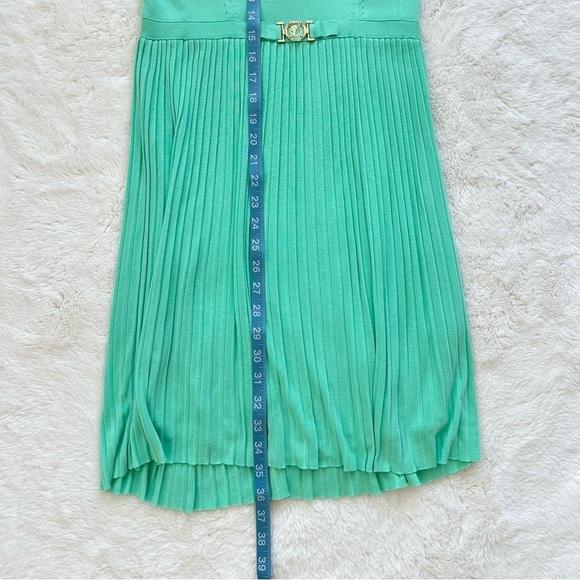 Versace Collection dress mint color size 46IT or 10 US Retail 1500$ - Picture 10 of 12
